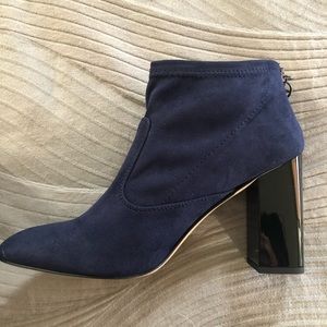 Franco Sarto Blue Booties